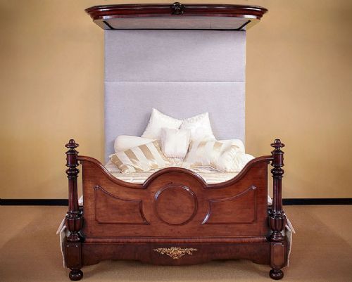 King Size Half Tester Double Bed C.1850.