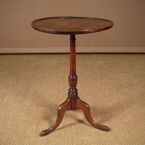 Georgian Oak Tripod Wine Table C.1790.