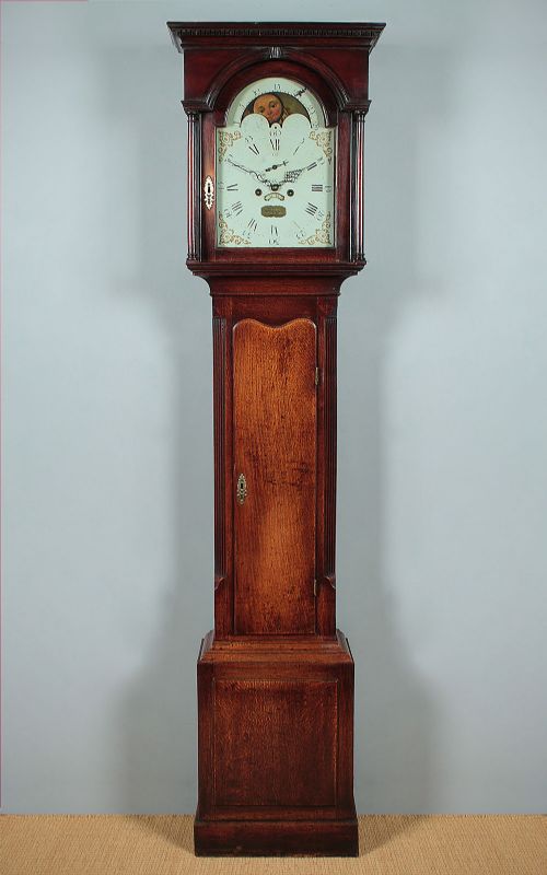 George III Oak Longcase Clock C.1800.