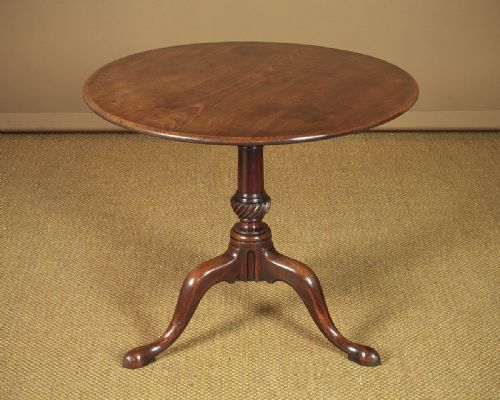 Georgian Mahogany Tripod Supper Table C.1800.