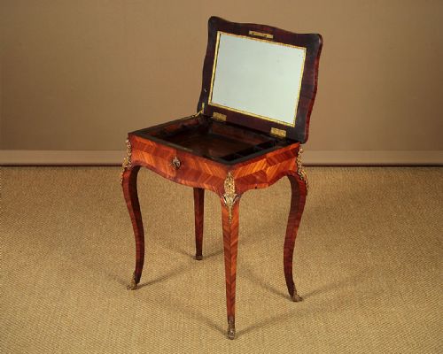 Ormolu Mounted Jewellery Box Dressing Table C.1890.