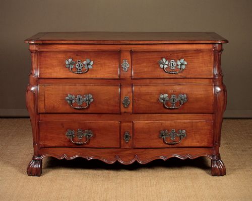 18th.c. French Cherrywood Chest of Drawers C.1750.