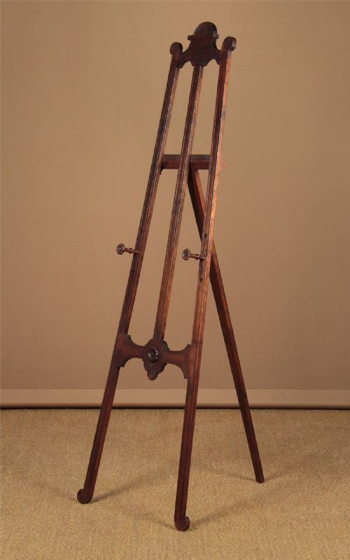 Walnut Display Easel C.1920.