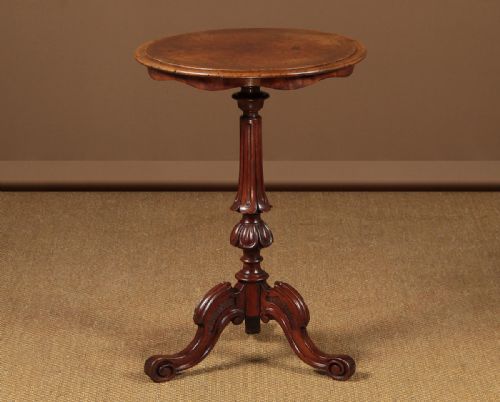 Walnut Tripod Wine Table C.1860.
