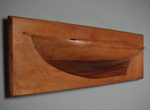Half Hull Model Yacht C.1930.