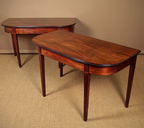Pair of Georgian Mahogany Side Tables C.1800.