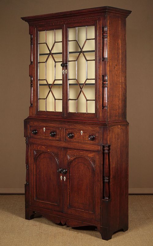 Early 19th.c. Oak North Wales Kitchen Cabinet C.1820.