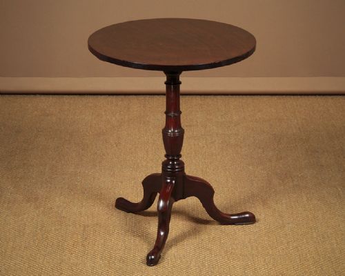 Georgian Mahogany Tripod Wine Table C.1790.