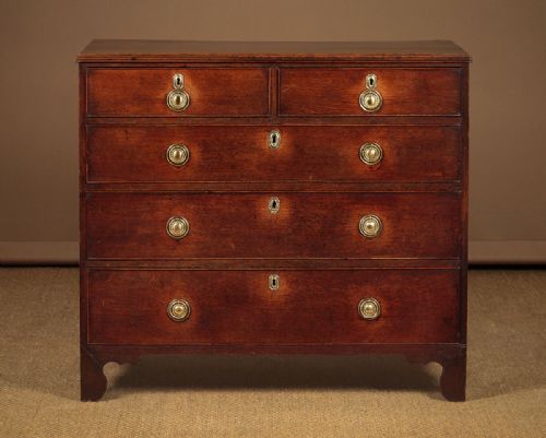 Georgian Oak Chest of Drawers C.1810.