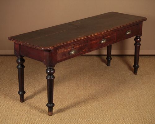 Long Kitchen Side Table C.1870.
