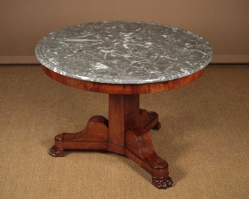 Marble Top Gueridon Centre Table C.1860.