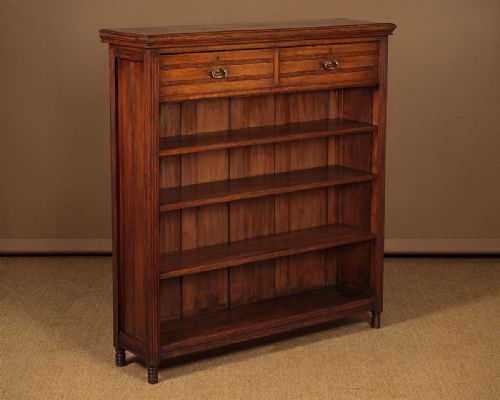 Edwardian Oak Bookcase C.1910.