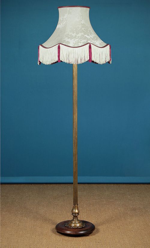 Brass Standard Lamp C.1930.