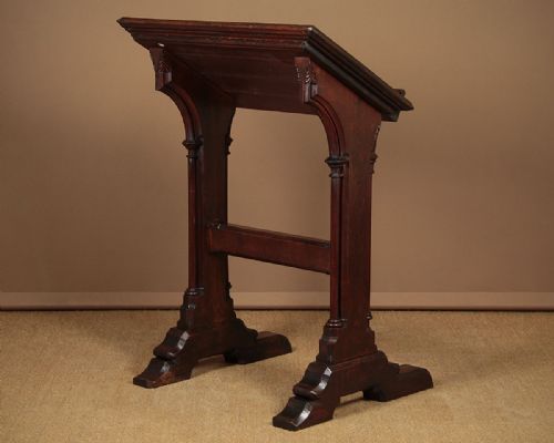 Large Gothic Oak Lectern C.1870.