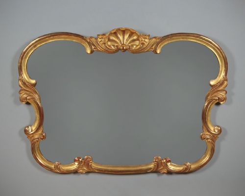 Large Carved & Gilded Mirror C.1930.