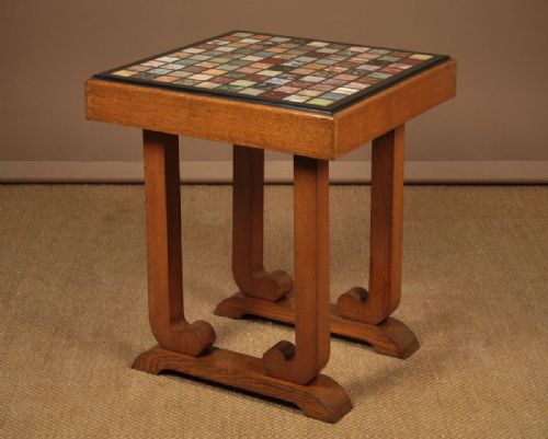Art Deco Marble Specimen Top Table C.1930.