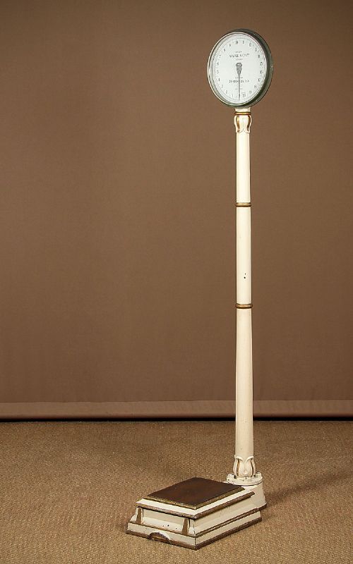 Iron Bathroom Scales by Maple & Co. C.1890.