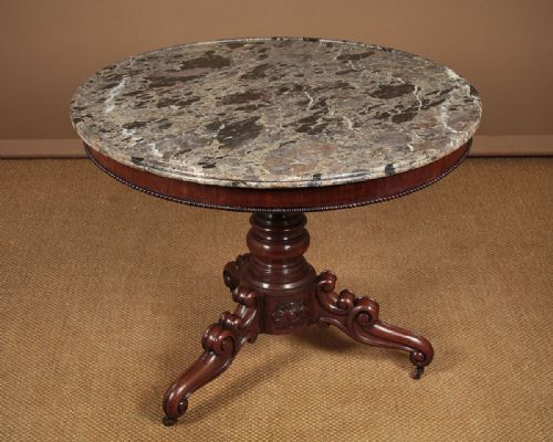 Marble Top Gueridon Centre Table C.1860.