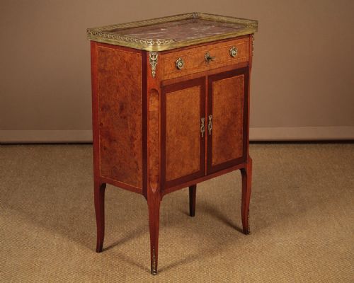 Small Marble Top Side Cabinet C.1930.