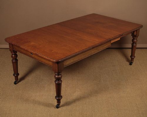 Extending Oak Dining Table C.1890.