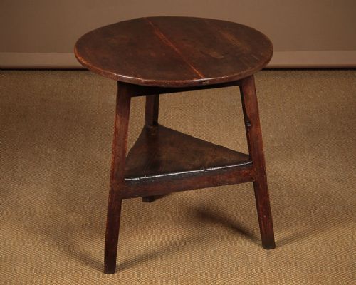 Welsh Pine Cricket Table C.1840.