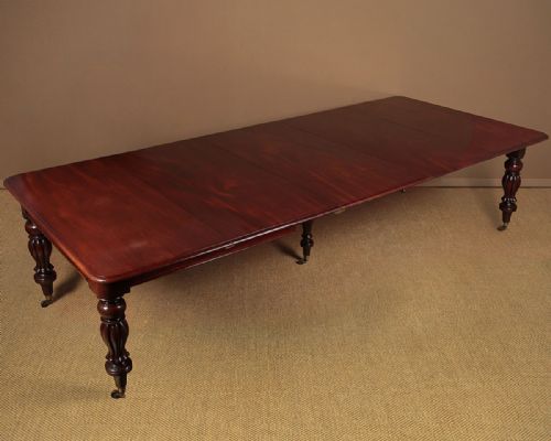 12 Seater Extending Mahogany Dining Table C.1840.