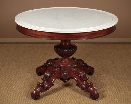 Marble Top Gueridon Centre Table C.1860.