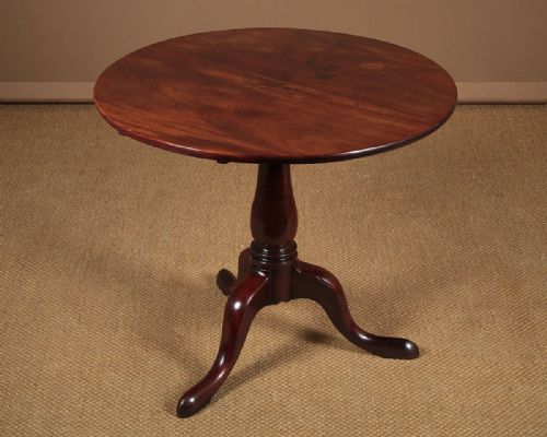 Georgian Mahogany Tripod Supper Table C.1800