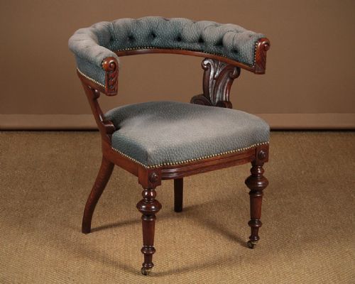 Oak Desk Chair C.1860
