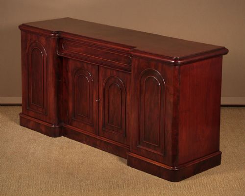 Mahogany Four Door Sideboard C.1860.