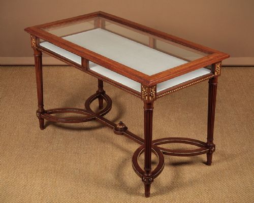 Large Bijouterie Display Top Table C.1930
