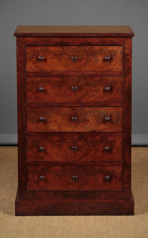 Small Mahogany Bank of Drawers C.1850