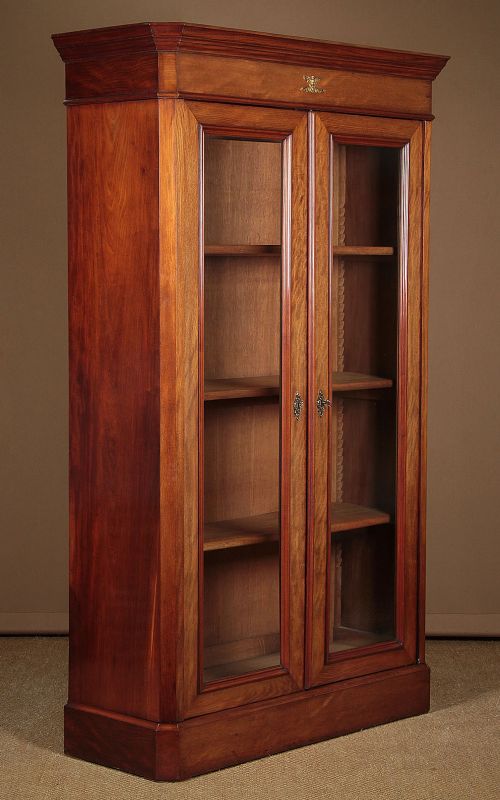 French Walnut Bookcase C.1890