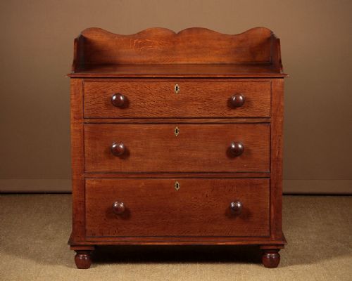 Small Oak Chest of Drawers C.1860