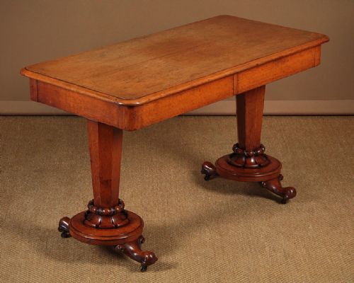 William IV Oak Sofa Table C.1835