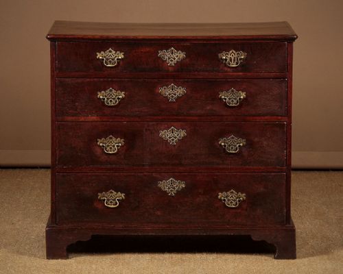 Small Georgian Oak Chest of Drawers C.1780