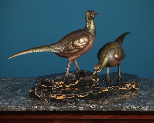 Art Deco Pheasant Sculpture C.1930