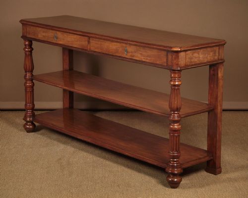 Three Tier Mahogany Buffet Sideboard C.1890