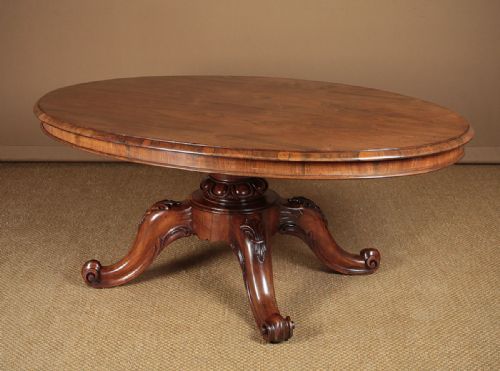 Large Rosewood Coffee Table
