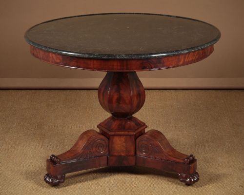 Marble Top Gueridon Centre Table C.1860