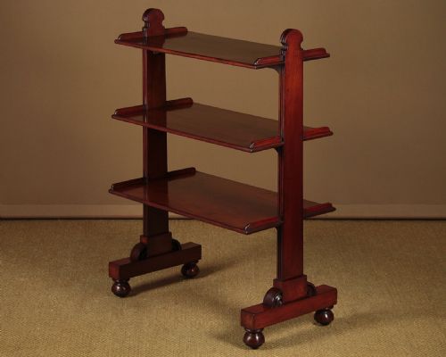 Irish Mahogany Dumb Waiter C.1835