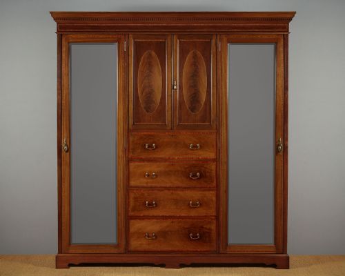 Large Combination Wardrobe C.1910