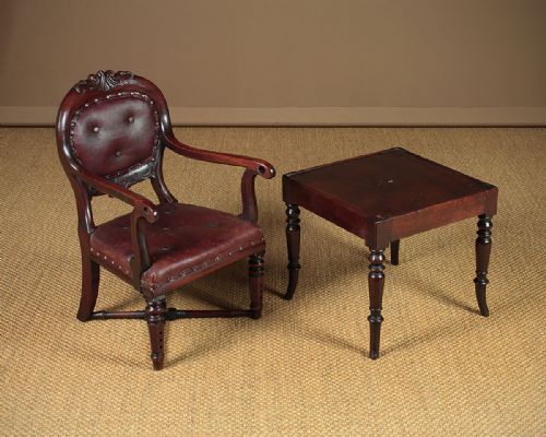 fig 1. Metamorphic Child’s Highchair and Table c.1860.