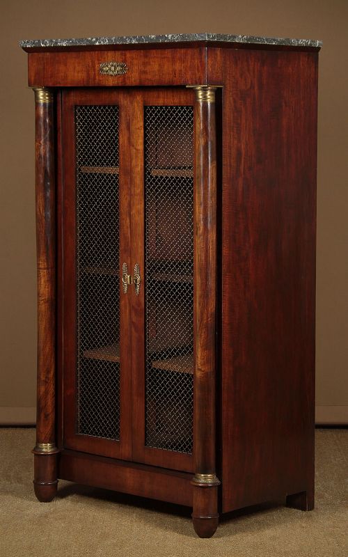 French Empire Style Bookcase C.1930