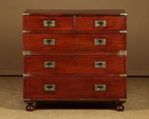 Campaign Chest of Drawers C.1880