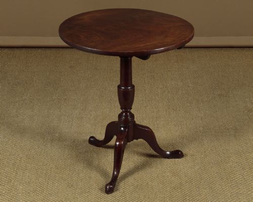 Georgian Mahogany Tripod Table C.1780