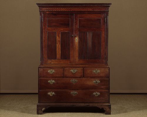 Welsh Oak Kitchen Cupboard C.1790
