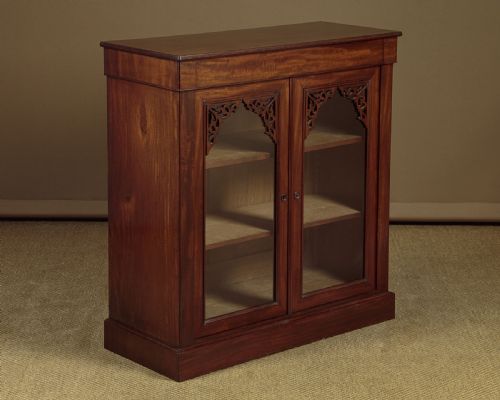 Mahogany Chiffonier Bookcase C.1870
