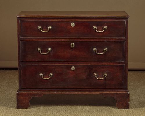 Small Georgian Mahogany Chest of Drawers C.1800