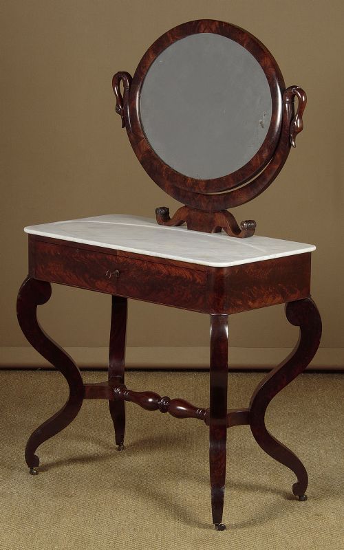 French Empire Mahogany Dressing Table C.1820.